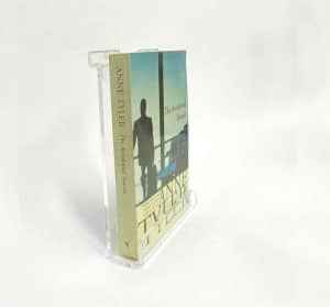 SLATWALL ACRYLIC BOOK HOLDER FICTION – STANDARD- 190 H X 148.5 W X 39 D MM