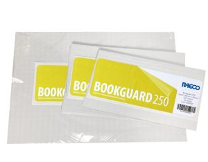 Rigid Book Covering 150x220mm x 20 Bookguard250 Gl
