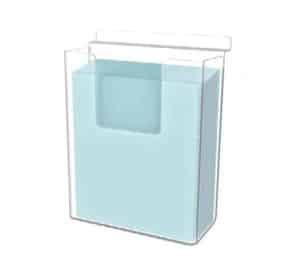 BROCHURE HOLDER FLUSH – A5 ACRYLIC