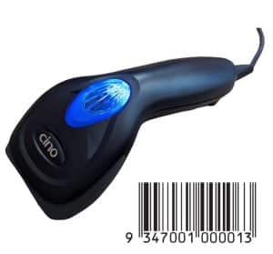 USB CORDED SCANNER WITH USB